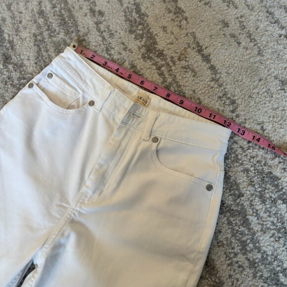 La Vie Rebecca Taylor • NWOT • white high rise skinny jeans - Picture 7 of 10